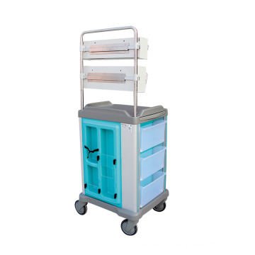 Emergency Mobile Hospital Equipment Trolley